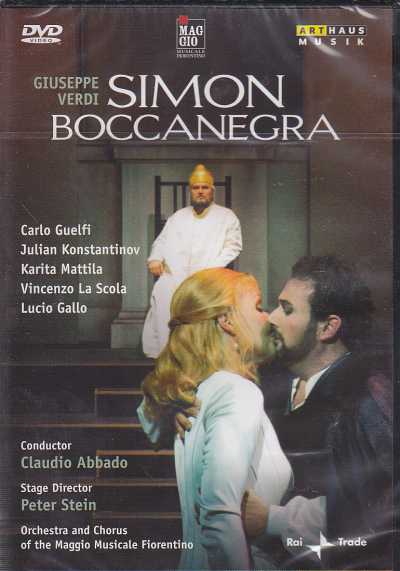 Giuseppe Verdi / Simon Boccanegra / Carlo Guelfi / Karita Mattila / Orchestra and Chorus of the Maggio Musicale Fiorentino / Claudio Abbado DVD