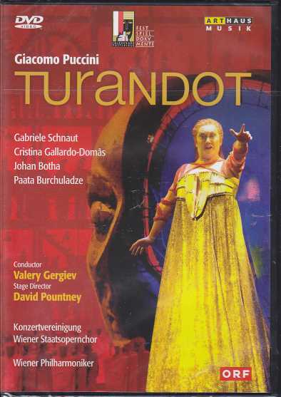 Giacomo Puccini / Turandot / Gabriele Schnaut / Cristina Gallardo-Domas / Johan Botha / Paata Burchuladze / Valery Gergiev / Salzburger Festspiele DVD