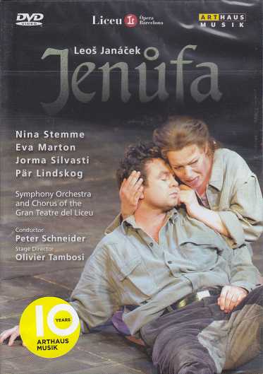 Leos Janácek / Jenufa / Nina Stemme / Jorma Silvasti / Symphony Orchestra and Chorus of the Gran Teatre del Liceu / Peter Schneider DVD