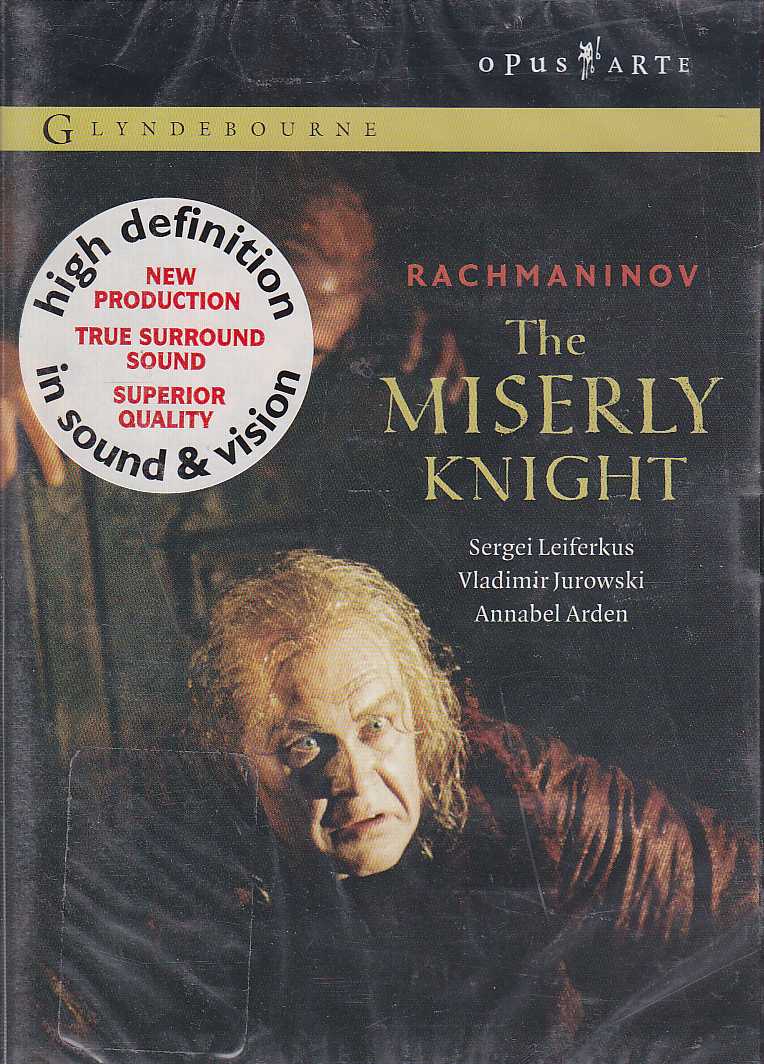 Sergei Rachmaninov / The Miserly Knight / Richard Berkeley-Steele / Maxim Mikhailov / London Philharmonic Orchestra / Vladimir Jurowski DVD
