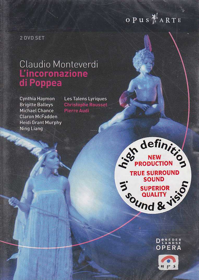 Claudio Monteverdi / L'incoronazione di Poppea // Cynthia Haymon / Brigitte Balleys / Les Talens Lyriques / Christophe Rousset