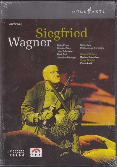 Richard Wagner / Siegfried / Heinz Kruse / Graham Clark / Rotterdam Philharmonic Orchestra / Hartmut Haenchen 3DVD