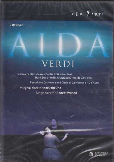 Giuseppe Verdi / Aida // Norma Fantini / Marco Berti / Symphony Orchestra and Choir of La Monnaie / Kazushi Ono