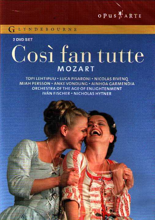 W.A. Mozart / Così fan tutte / Miah Persson / Topi Lehtipuu / Glyndebourne Festival / Iván Fischer DVD