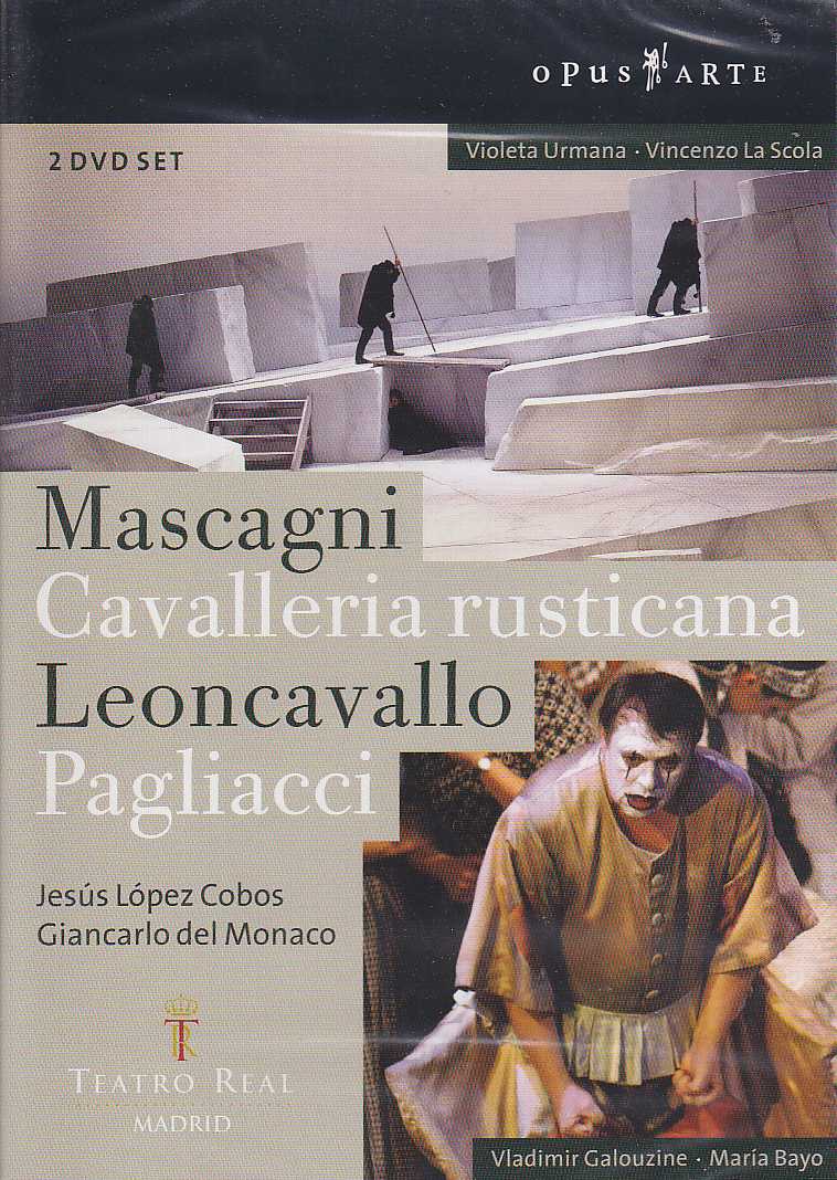 Pietro Mascagni / Cavalleria Rusticana / María Bayo / Vladimir Galouzine / Chorus and Orchestra of the Teatro Real (Madrid) / Jesús López Cobos DVD
