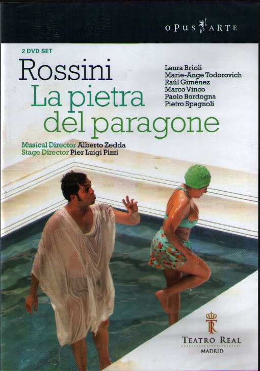 Gioachino Rossini / La Pietra del Paragone / Teatro Real Madrid DVD