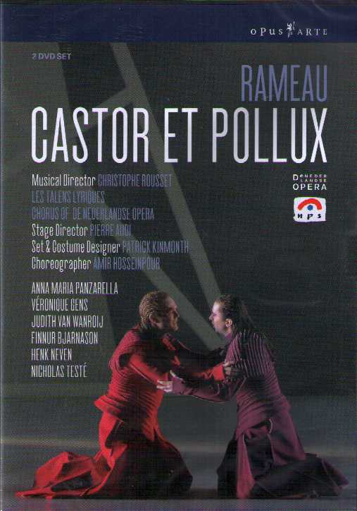 Jean-Philippe Rameau / Castor et Pollux / Anna Maria Panzarella / Véronique Gens / Les Talens Lyriques DVD
