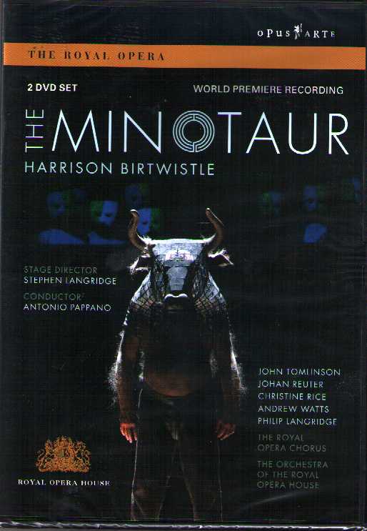 Harrison Birtwistle / The Minotaur / John Tomlinson / Christine Rice / Royal Opera House DVD