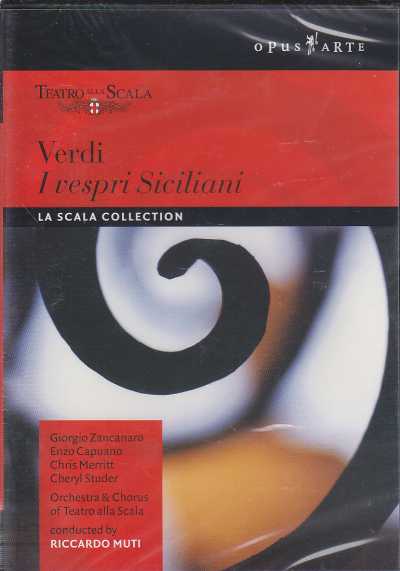 Giuseppe Verdi / I Vespri Siciliani / Georgio Zancanaro / Enzo Capuano / Orchestra & Chorus of Teatro alla Scala / Riccardo Muti DVD
