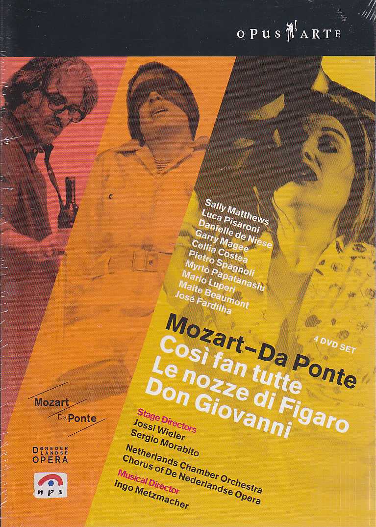 W.A. Mozart / Così fan tutte / Le Nozze di Figaro / Don Giovanni 4DVD