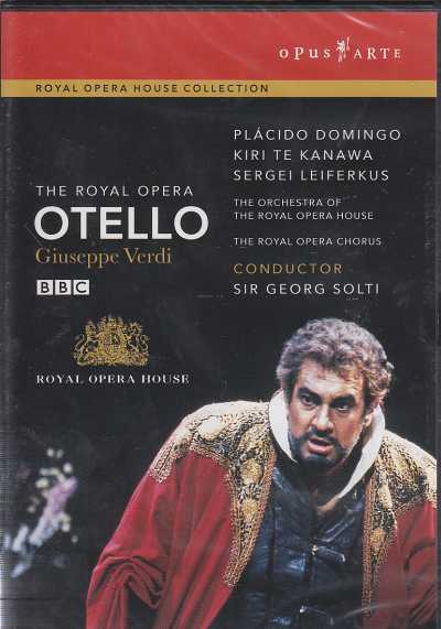 Giuseppe Verdi / Otello / Placido Domingo / Kiri Te Kanawa / Sergei Leiferkus / The Orchestra of the Royal Opera House / Sir Georg Solti DVD