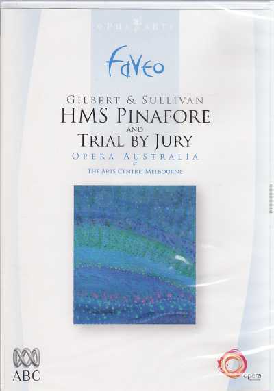 Arthur Sullivan / HMS Pinafore & Trial by Jury / Anthony Warlow / David Hobsson / Orchestra Victoria / Andrew Greene DVD