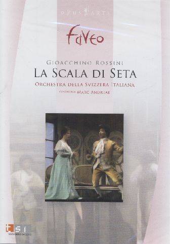 Gioachino Rossini / La Scala di Seta / Tullio Pane / Carmen Lavani / Orchestra Della Svizzera Italiana / Marc Andreae DVD