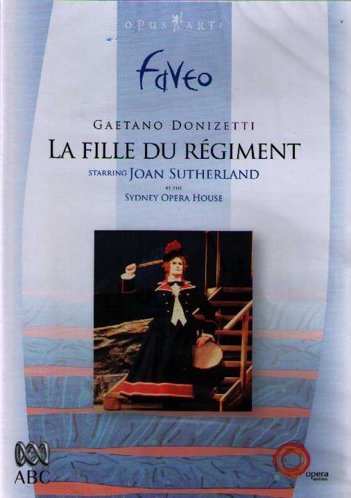 Gaetano Donizetti / La Fille du Regiment / Joan Sutherland / Opera Australia DVD