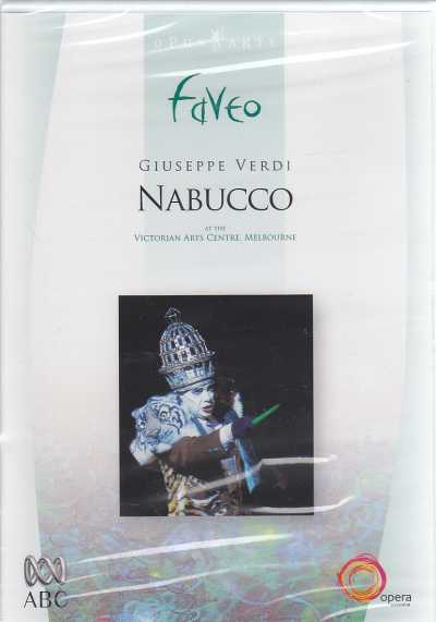 Giuseppe Verdi / Nabucco / Jonathan Summers / Elizabeth Connell / State Orchestra of Victoria / Opera Australia / Carlo Felice Cillario DVD