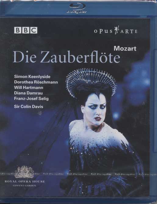 W.A. Mozart / Die Zauberflöte / Simon Keenlyside / Dorothea Röschmann / Will Hartmann / Diana Damrau / Royal Opera House / Blu-ray Disc