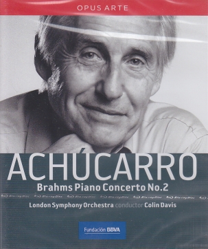 Johannes Brahms / Piano Concerto No. 2 / Joaquín Achúcarro / London Symphony Orchestra / Colin Davis / Blu-Ray Disc