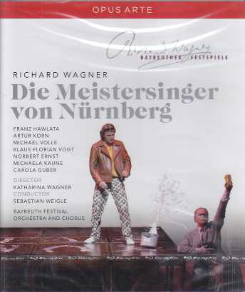 Richard Wagner / Die Meistersinger von Nürnberg / Franz Hawlata / Artur Korn / Bayreuth Festival Orchestra & Chorus / Sebastian Weigle Blu-ray Disc