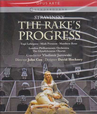 Igor Stravinsky / The Rake's Progress / Topi Lehtipuu / Miah Persson / Matthew Rose / Vladimir Jurowski / Glyndebourne Festival Blu-ray Disc