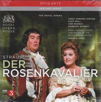 Richard Strauss / Der Rosenkavalier / Anna Tomowa-Sintow / Kurt Moll / Orchestra of the Royal Opera House / Andrew Davis 3CD 
