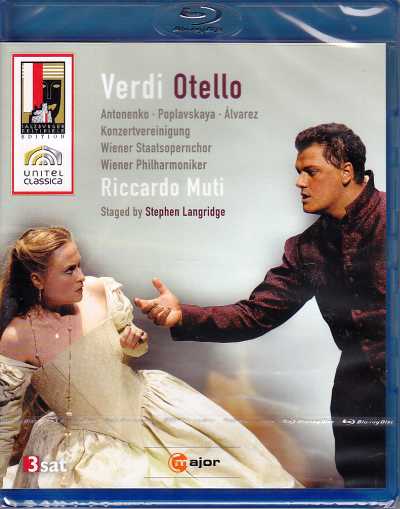 Giuseppe Verdi / Otello / Aleksandrs Antonenko / Marina Poplavskaya / Carlos Álvarez / Riccardo Muti / Salzburger Festspiele / Blu-ray Disc
