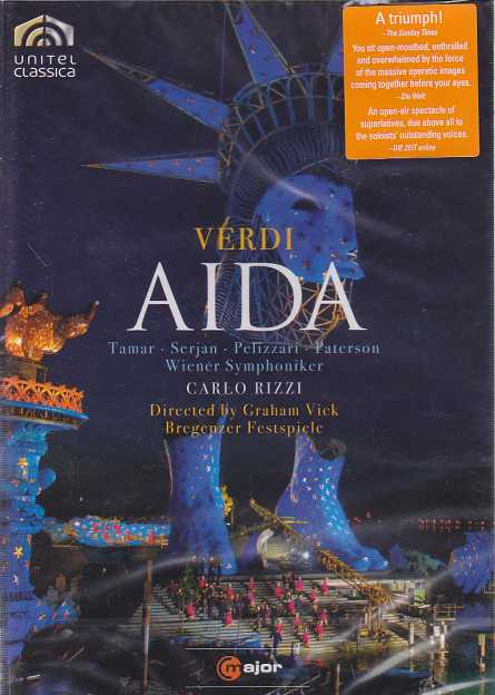 Giuseppe Verdi / Aida // Iano Tamar / Tatiana Serjan / Wiener Symphoniker / Carlo Rizzi / Bregenzer Festspiele