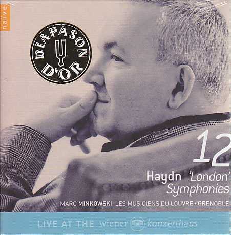 Joseph Haydn / 12 London Symphonies / Les Musiciens du Louvre / Marc Minkowski 4CD