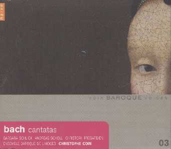 J.S. Bach / Cantatas with violoncello piccolo / Ensemble Baroque de Limoges / Christophe Coin