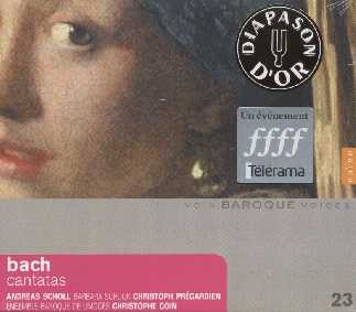 J.S. Bach / Cantatas with violoncello piccolo / Ensemble Baroque de Limoges / Christophe Coin