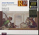 Johann Rosenmüller / Sonate da Camera e Sinfonie 1654-1682 // Hesperion XX / Jordi Savall