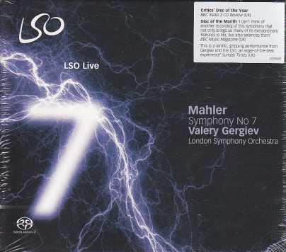 Gustav Mahler / Symphony no. 7 / London Symphony Orchestra / Valery Gergiev SACD