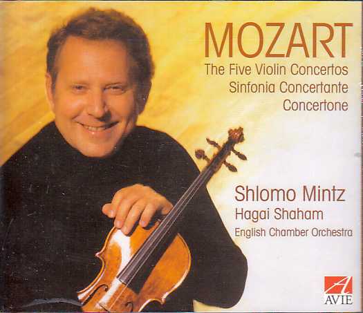 W.A. Mozart / Violin Concertos // English Chamber Orchestra / Shlomo Mintz / Hagai Shaham
