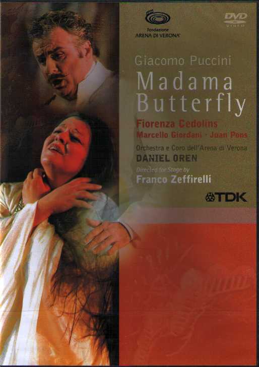 Giacomo Puccini / Madama Butterfly / Fiorenza Cedolins / Arena di Verona DVD