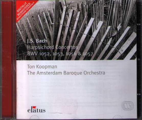 J.S. Bach / Harpsichord Concertos / Ton Koopman