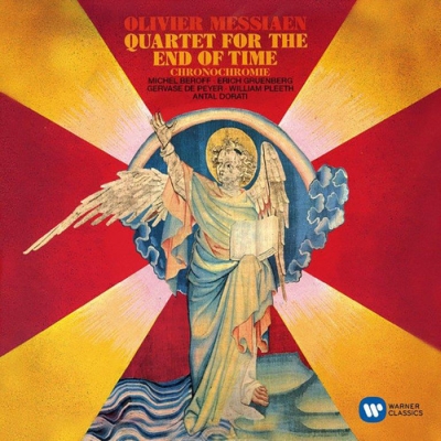 Olivier Messiaen / Quatuor pour la fin du temps / Chronochromie // Michel Béroff / Erich Gruenberg / Gervase de Peyer / William Pleeth / BBC Symphony Orchestra / Antal Dorati