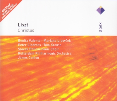 Franz Liszt / Christus / Benita Valente / Marjana Lipovsek / Peter Lindroos / Tom Krause / Rotterdam PO / James Conlon 3CD