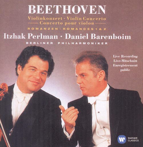 Ludwig van Beethoven / Violin Concerto / Romances Nos. 1 & 2 // Itzhak Perlman / Daniel Barenboim