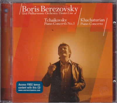 Pyotr Tchaikovsky / Aram Khachaturian / Piano Concertos / KÄYTETTY CD // Boris Berezovsky / Ural Philharmonic Orchestra / Dmitri Liss