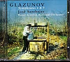 Alexander Glazunov / Symphonies 4 & 7 / Royal Scottish National Orchestra / José Serebrier