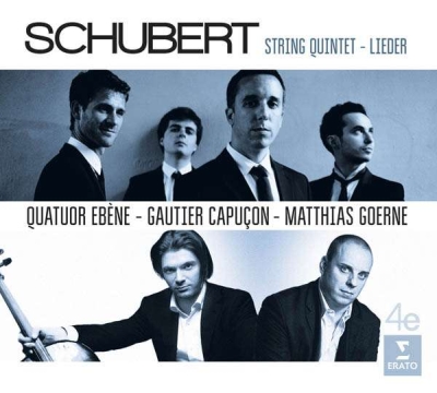 Franz Schubert / String Quintet / Lieder // Quatuor Ebène / Gautier Capuçon / Matthias Goerne