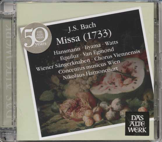 J.S. Bach / Missa (1733) / Soli / Concentus Musicus Wien / Harnoncourt