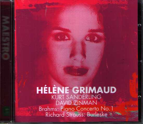 Johannes Brahms / Piano Concerto no. 1 / Richard Strauss / Burleske / Hélène Grimaud