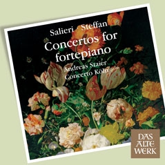 Antonio Salieri, Joseph Anton Steffan / Concertos for fortepiano / Andreas Staier / Concerto Köln