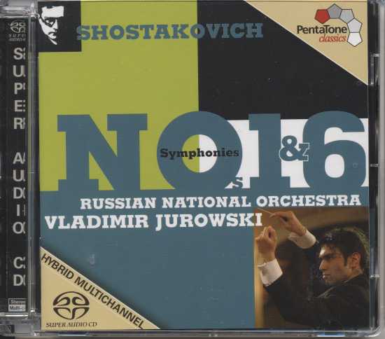 Dmitri Shostakovich / Symphonies 1 & 6 / Russian National Orchestra / Vladimir Jurowski