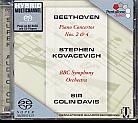 Ludwig van Beethoven / Piano Concertos 2 & 4 / BBC SO / Colin Davis / Stephen Kovacevich SACD