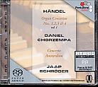 Georg Friedrich Händel / Organ Concertos / Chorzempa / Concerto Amsterdam / Vol. 1 / SACD