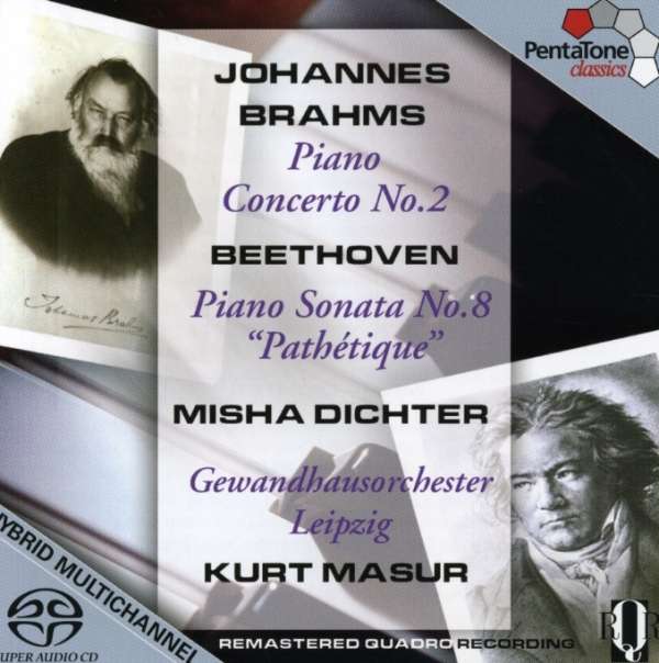 Johannes Brahms / Piano Concerto no. 2 / Ludwig van Beethoven / Piano Sonata no. 8 