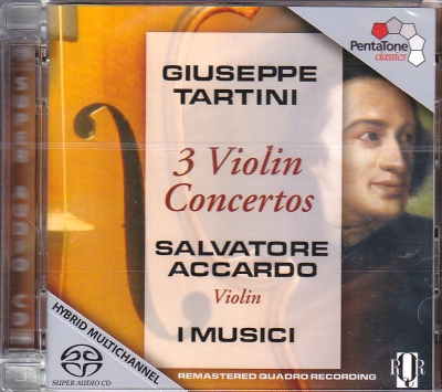 Giuseppe Tartini / Violin Concertos // Salvatore Accardo / I Musici