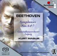 Ludwig van Beethoven / Symphonies 4 & 7 // Gewandhausorchester Leipzig / Kurt Masur