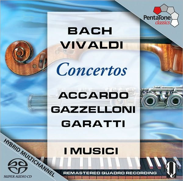 J.S. Bach / Antonio Vivaldi / Concertos // Severino Gazelloni / Salvatore Accardo / Maria Teresa Garatti / I Musici